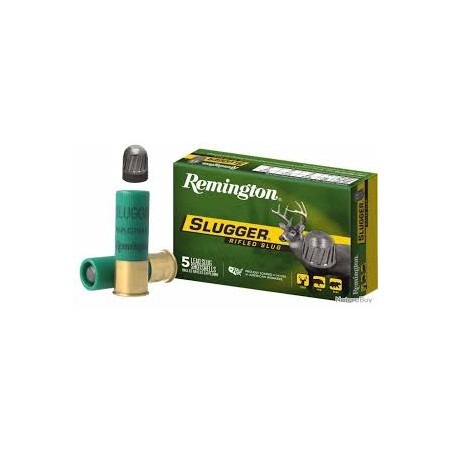 CARTOUCHES REMINGTON SLUGGER  calibre 12 x5