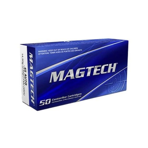 CARTOUCHES MAGTECH calibre 45 AUTO 230grs FMJ...