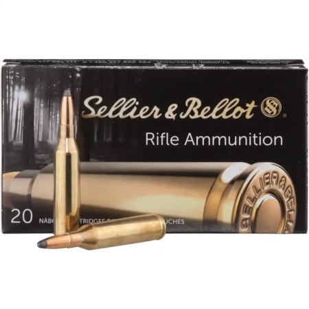 Cartouche Sellier & Bellot calibre 243WIN SP 6.5gr 100grs...