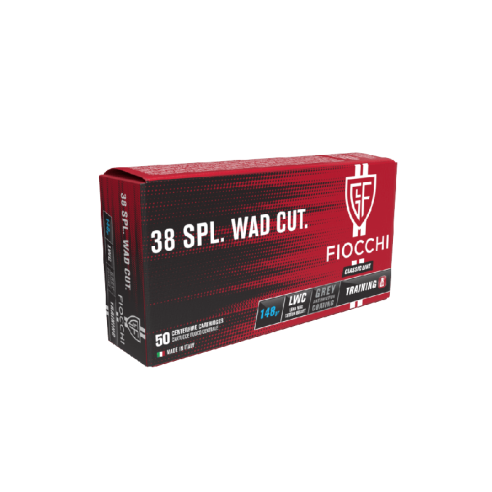 CARTOUCHES FIOCCHI 38SPl wad cut 148grs x50