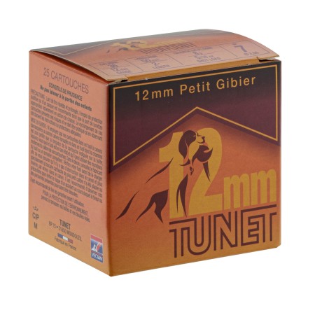 CARTOUCHE TUNET 12MM 8g n°9 x25