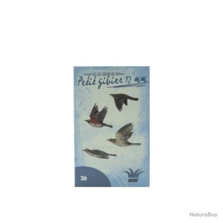 CARTOUCHES JOCKER calibre 12MM BG n°10 10grs x25