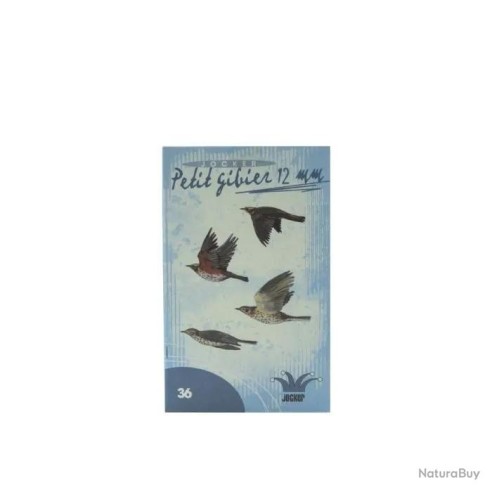 CARTOUCHES JOCKER calibre 12MM BG n°10 10grs x25