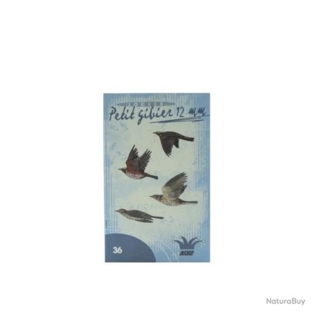 CARTOUCHES JOCKER calibre 12MM BG n°10 10grs x25