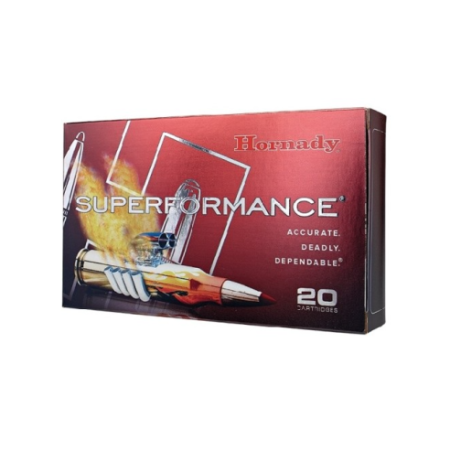 CARTOUCHES HORNADY calibre 308 WIN SST 180grs x20