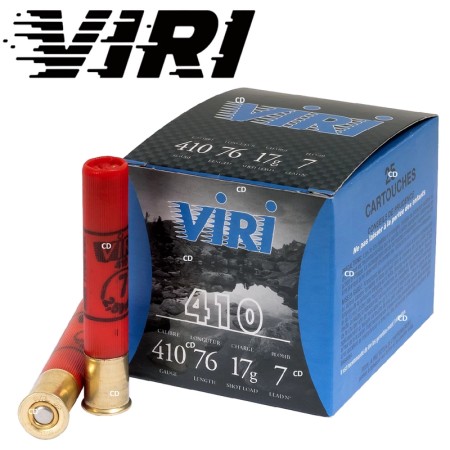 CARTOUCHE FOB VIRI calibre 410/76 n°9 17G x25