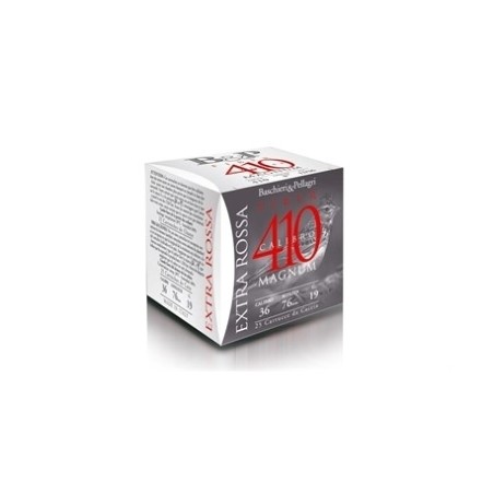 CARTOUCHE B&P axtra rossa calibre 410 (36/76) n°8 19g bj x25