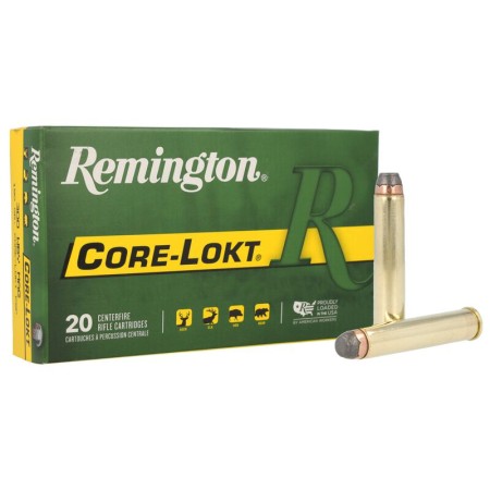 Cartouche Remington calibre 444 MARLIN 240grs CORE LOCK...