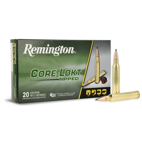 Cartouche REMINGTON CORE LOKT TIPPED 300win mag...
