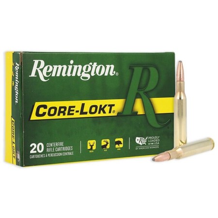 Cartouche REMINGTON calibre 270WIN 150grs x20