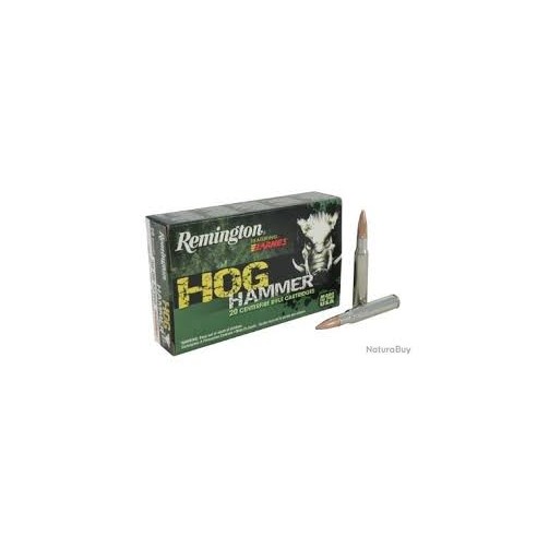 Cartouche REMINGTON calibre 30-06 HOG HAMMER...