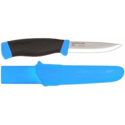 POIGNARD MORA COMPANION (stainless) bleu